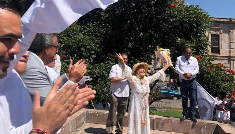 bandera de la paz evento en morelia entrega 2022