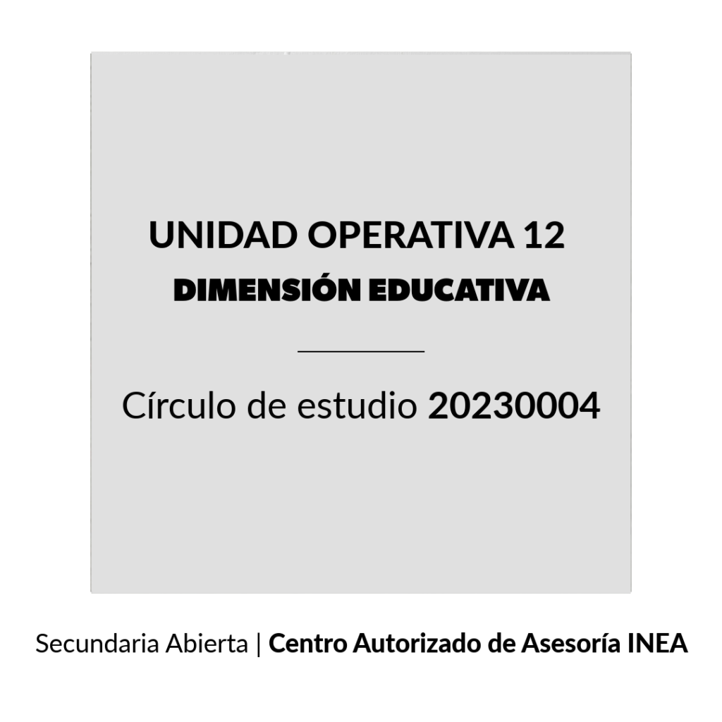 Secundaria abierta Dimensión Educativa